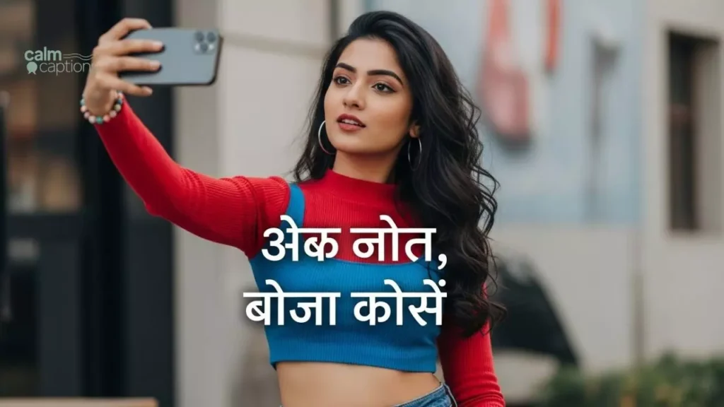 Attitude Caption in Hindi for Selfies