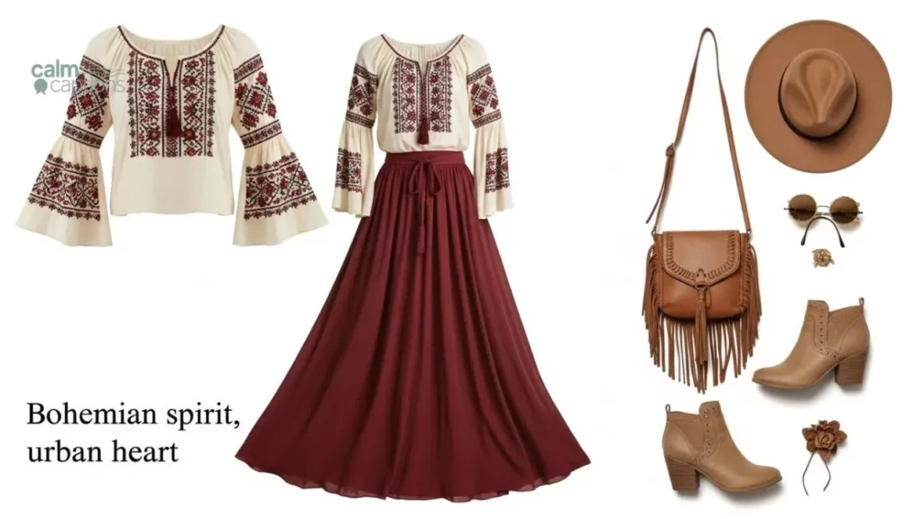 Casual Ethnic Wear Captions