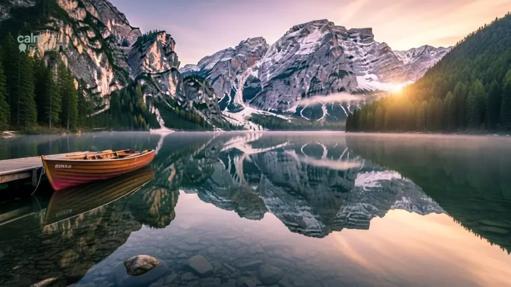 Peaceful Mountain Captions