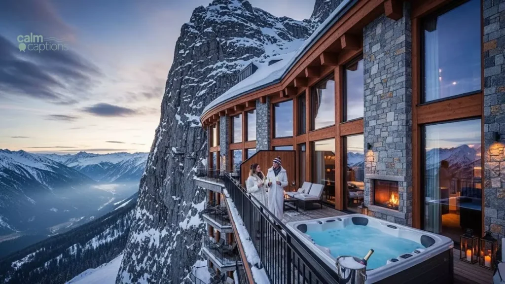 Luxury Mountain Stay Captions