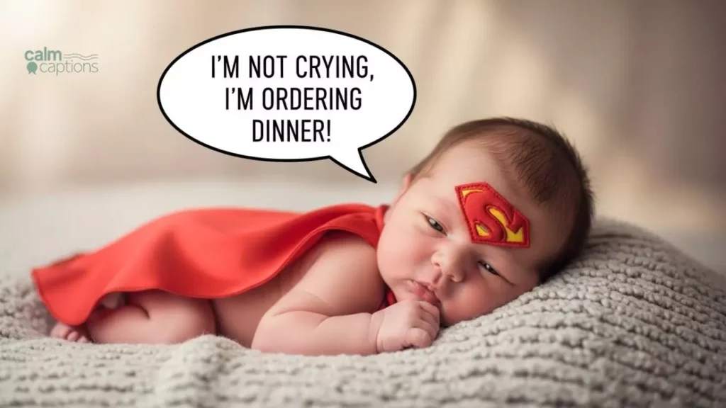Funny Newborn Baby Captions for Instagram