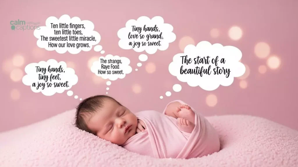 Quotes as Newborn Baby Captions for Instagram