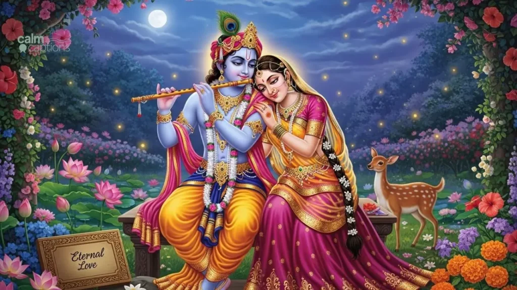 Best Radha Krishna Love Captions in English