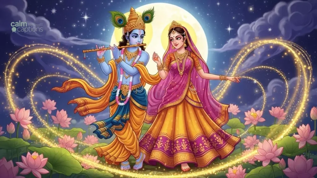 Unique Radha Krishna Caption for Instagram Bio