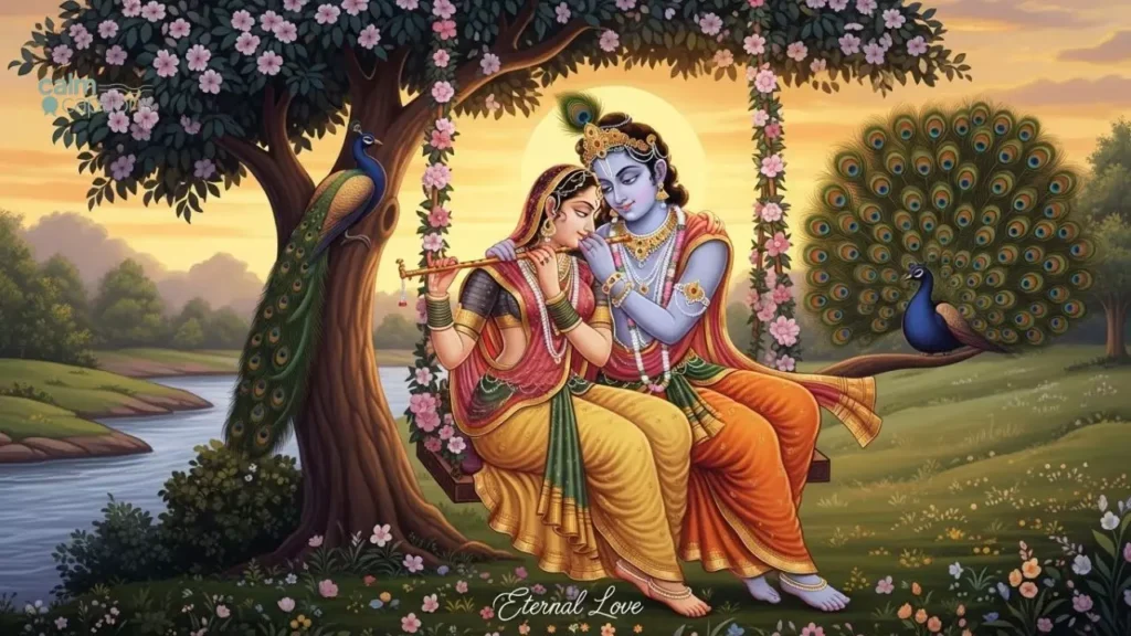 Celebrate Eternal Love with Radha Krishna Captions For Instagram