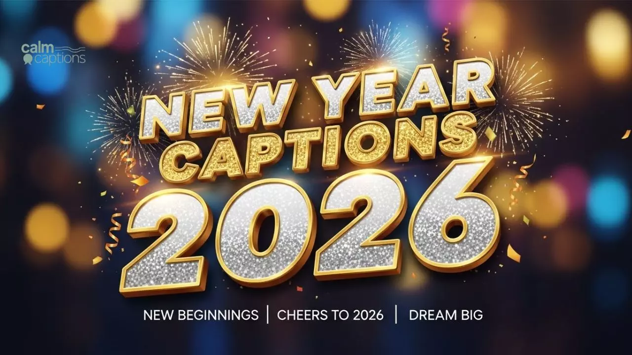 350+ New Year Instagram Captions for 2026 to Start the Year With Style